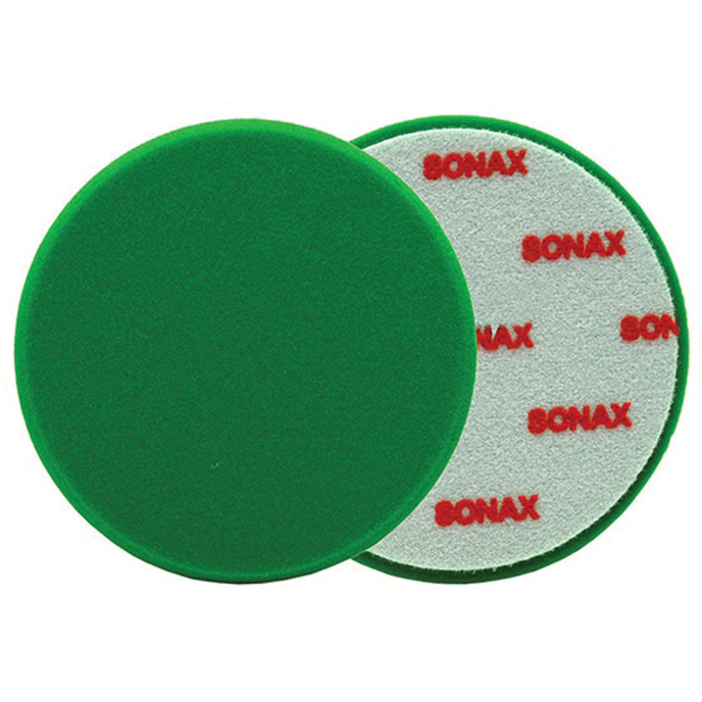 product: Sonax USA SONAX Polishing Pad - Green - Medium - 160 mm shown