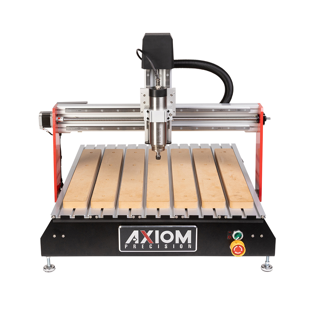 product: Axiom Precision 2x2 CNC Router Model AX1-101 shown