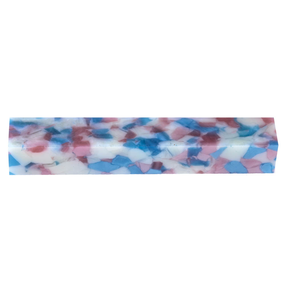 product: WoodRiver Acrylic Pen Blank - Ocean Petal - 3/4