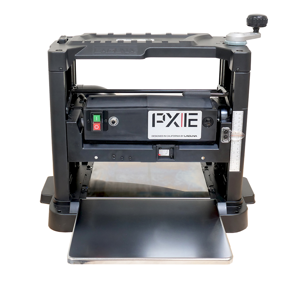 product: Laguna PX|12 QuadTec II Benchtop Planer shown