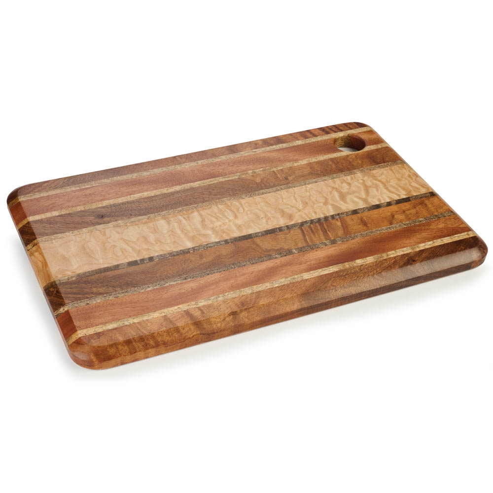 product: Wood Dragon Hoard Premium Hawaiian Cutting Board Kit - Queen Liliuokalani - 3/4