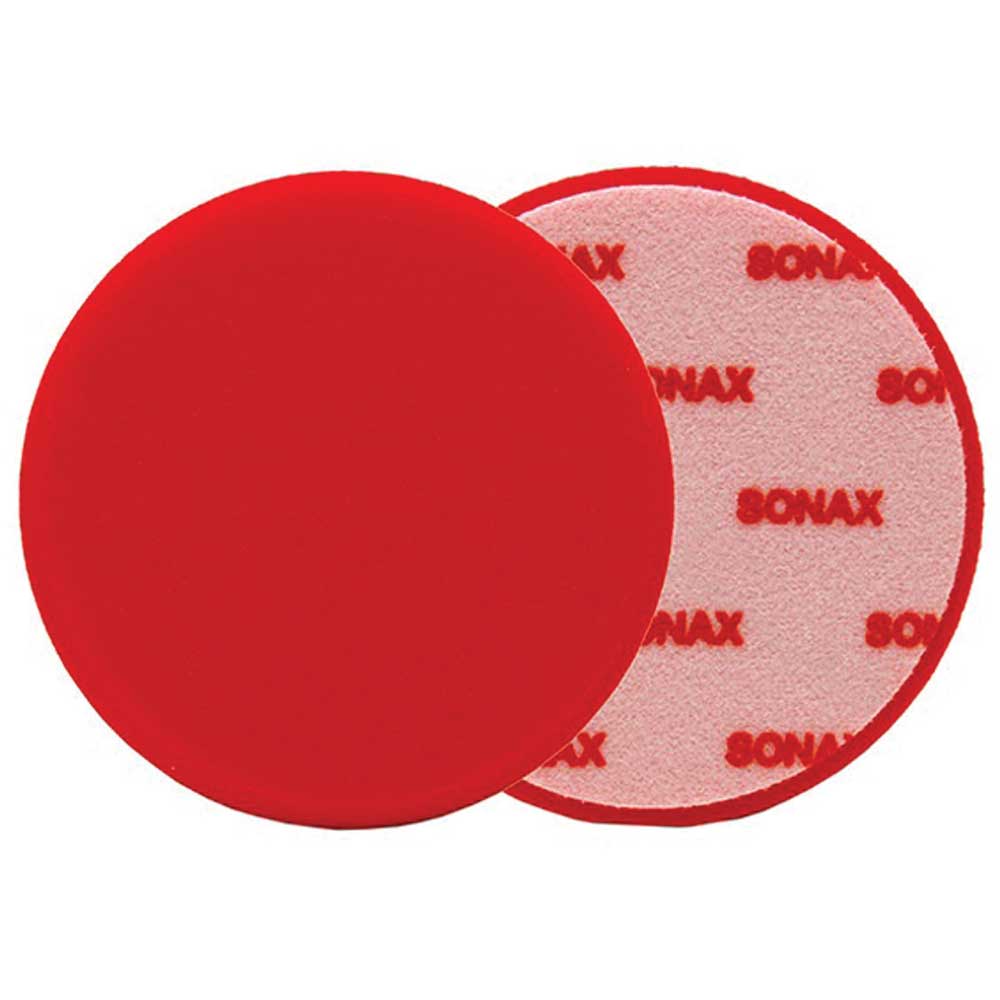 product: Sonax USA SONAX Polishing Pad - Red - Heavy - 160 mm shown