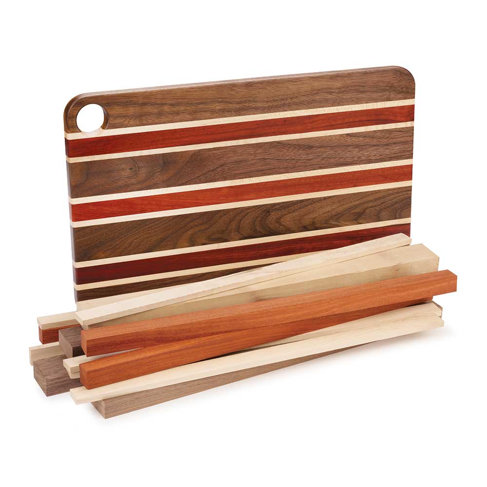product: Woodcraft Woodshop Heritage Blend Cutting Board Kit - 3/4