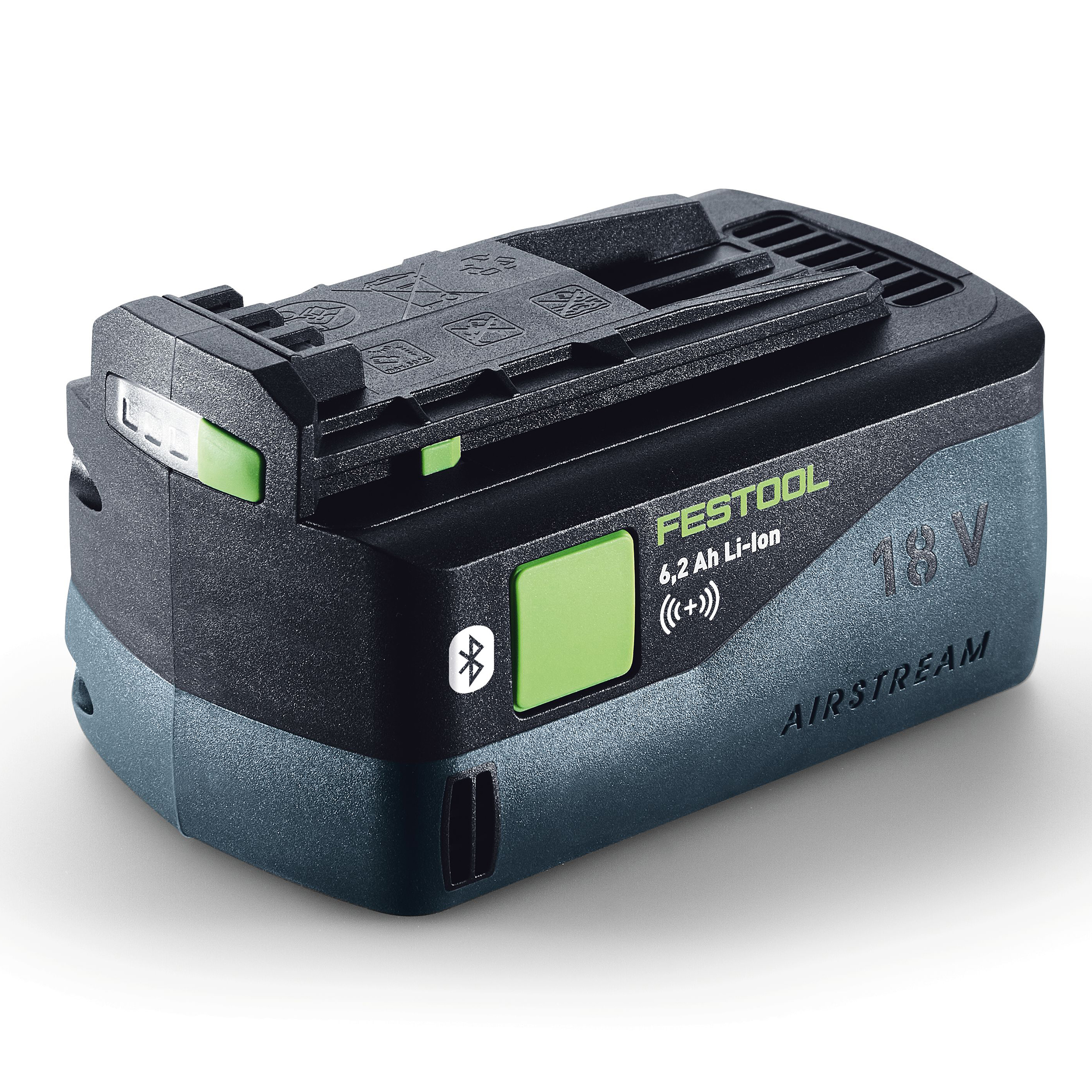 Festool Bluetooth 6.2ah Lithium-ion Battery Pack For 18v Cordless Tools