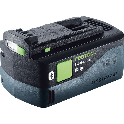 Festool Bluetooth 5.2ah Lithium-ion Battery Pack For 18v Cordless Tools