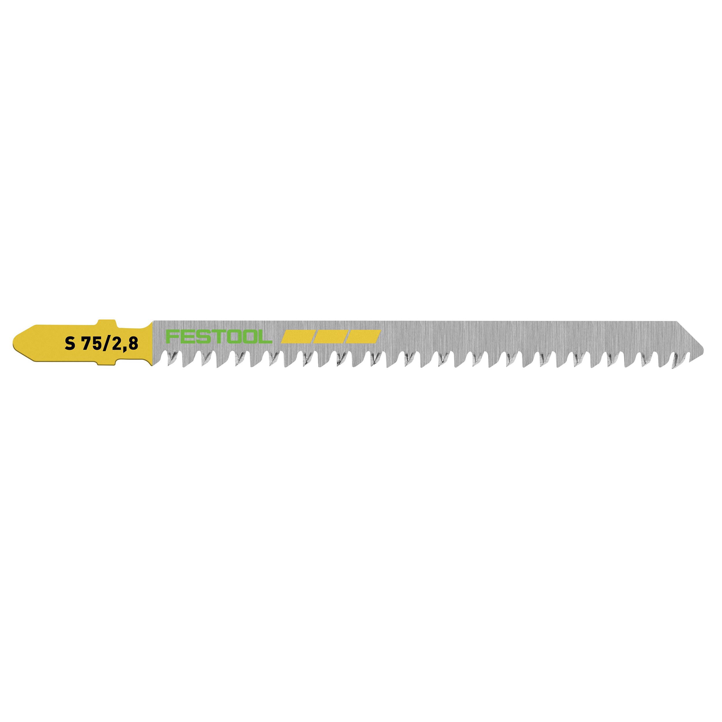 product: Festool Straight Cut Wood Jigsaw Blade, 75mm L, 2.8 pitch, 20 pack shown