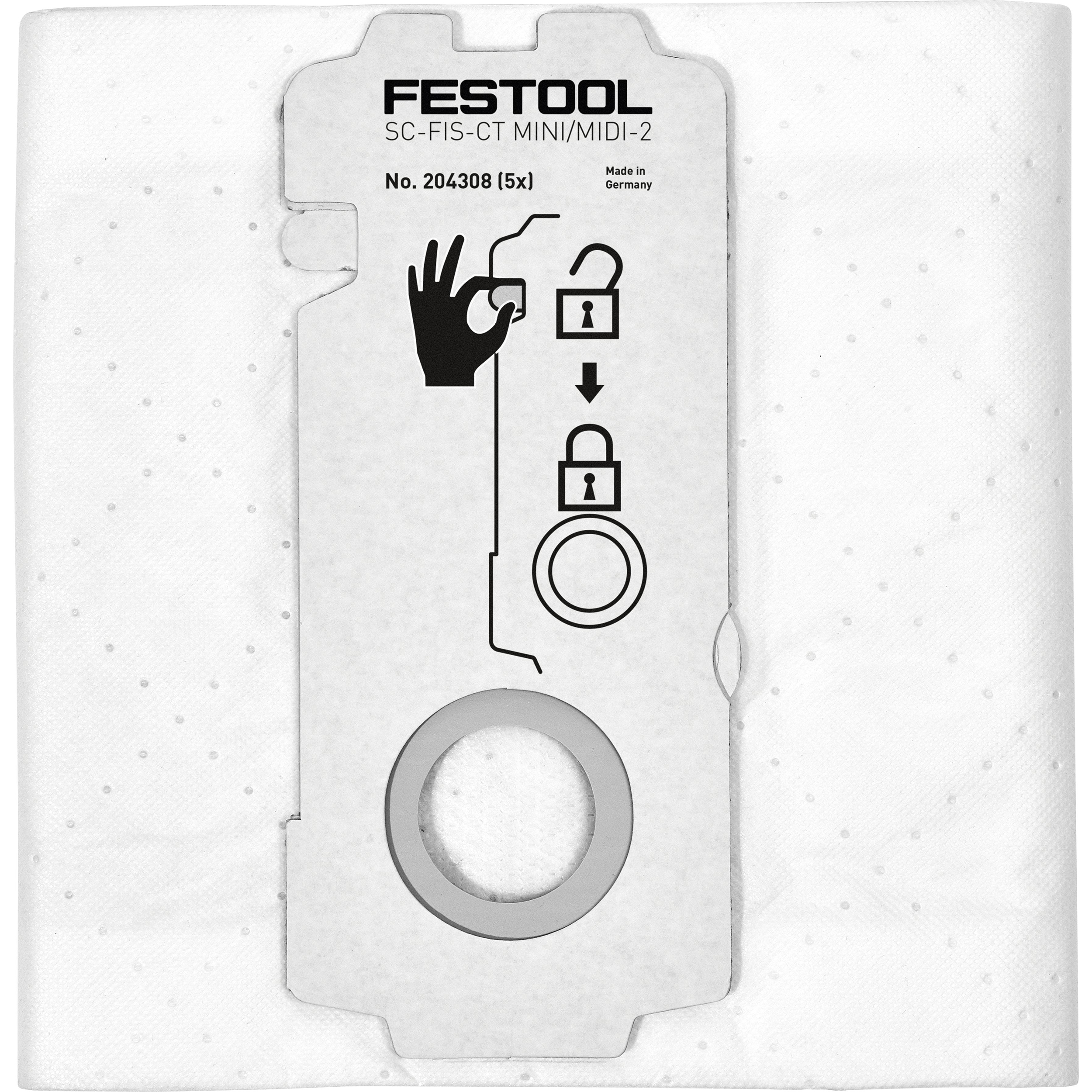 product: Festool SELFCLEAN Filter Bag MINI/MIDI/CT15 shown