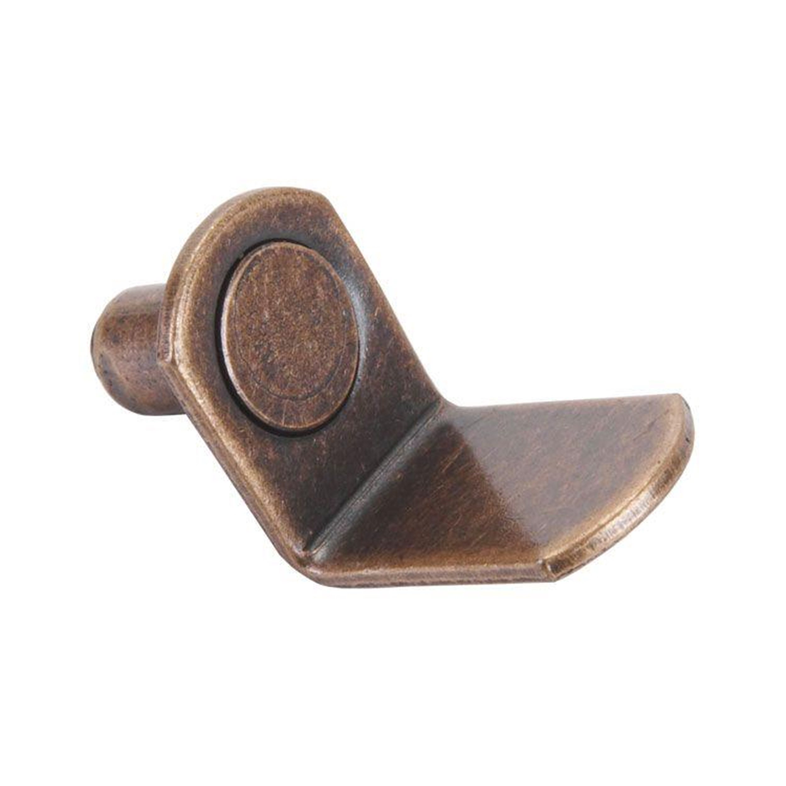 Shelf Supports, Bracket Style, Bronze, 1/4", 25 Pack