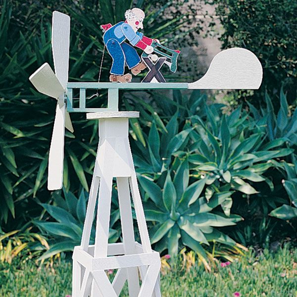 Woodworking Project Paper Plan To Build Animated Whirligig, Plan No. 694