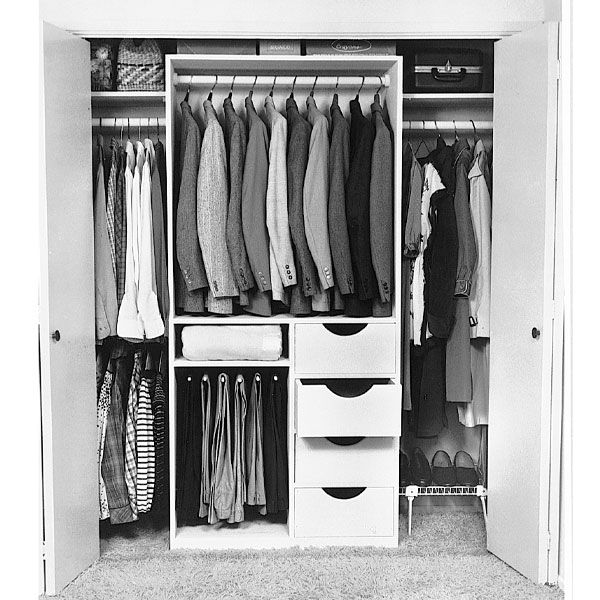 Woodworking Project Paper Plan To Build Closet Organizer