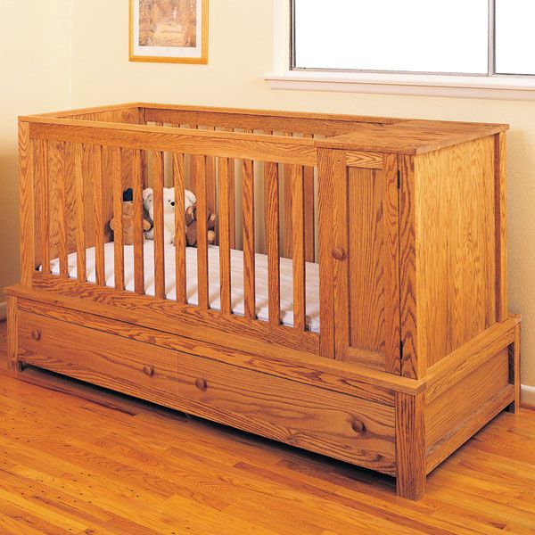 Woodworking Project Paper Plan To Build Crib And Bed