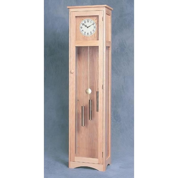 Woodworking Project Paper Plan To Build Craftsman Grandfather Clock, Plan No. 914