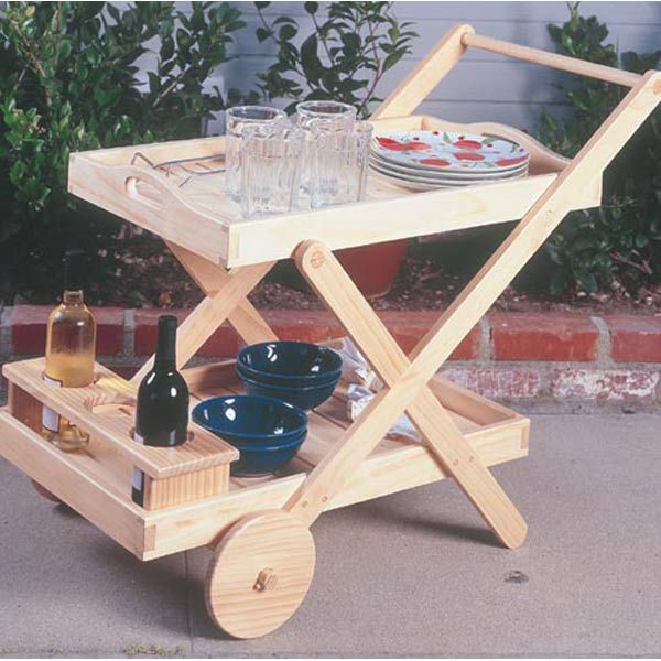 Woodworking Project Paper Plan To Build Bbq Cart, Plan No. 928