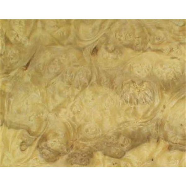 product: Sauers Olive Ash Burl Wood Veneer Sheet - 4' x 8' - 10 Mil Paper Backed shown