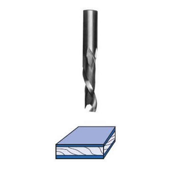 product: Whiteside UD5122 Up/Down Cut Spiral Router Bit Mortise Style 1/2