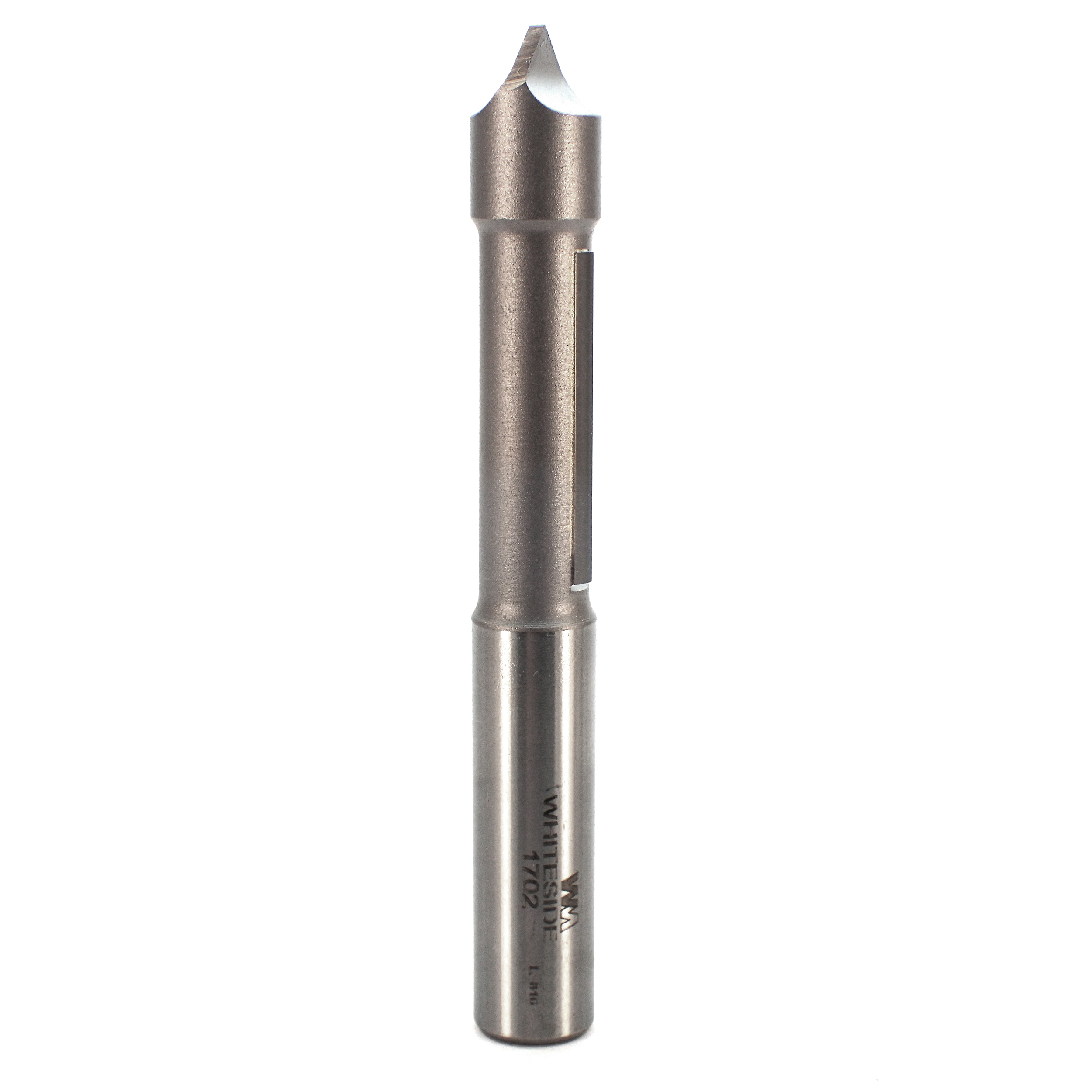 1702 Single Flute Panel Router Bit 1/2" D X 1-1/4" Cl 1/2" Sh X 4" Ol