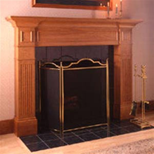 product: Wood Magazine Woodworking Project Paper Plan to Build Fabulous Fireplace Surround shown
