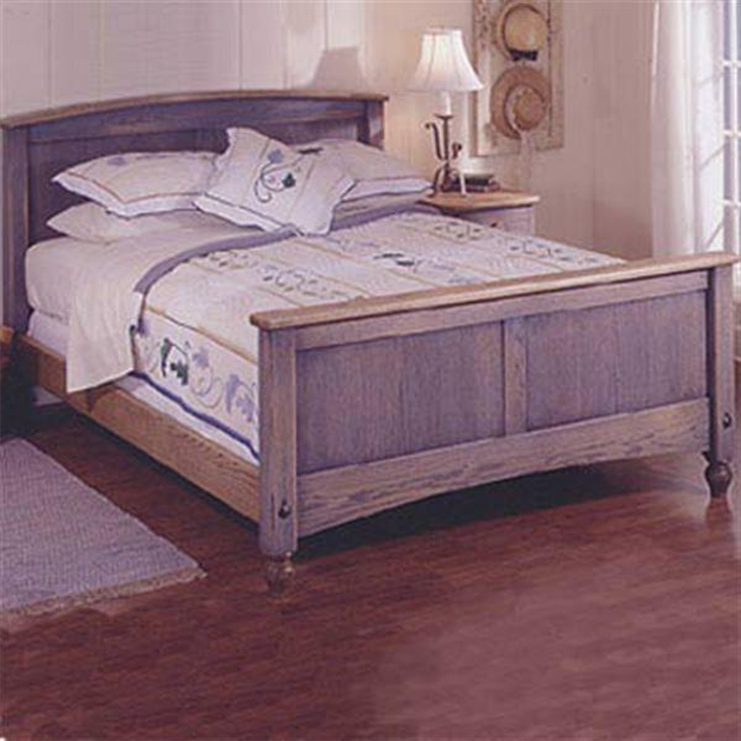 product: Wood Magazine Downloadable Woodworking Project Plan to Build Country-Fresh Bed shown