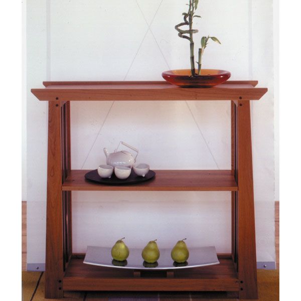 product: Wood Magazine Woodworking Project Paper Plan to Build Arts & Crafts Shelf shown
