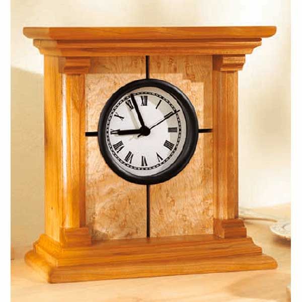 product: Wood Magazine Woodworking Project Paper Plan to Build Architectural Clock shown