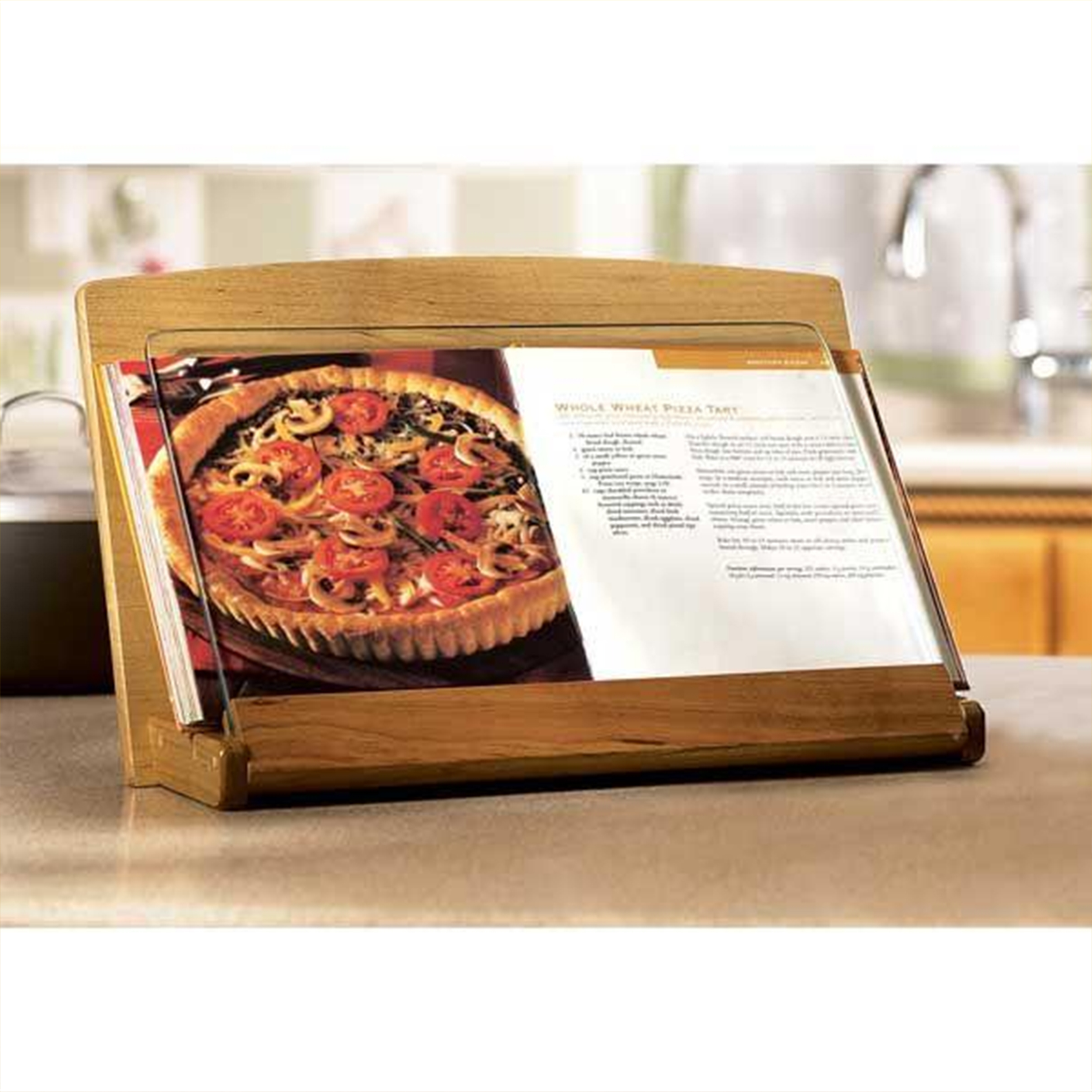 product: Wood Magazine Downloadable Woodworking Project Plan to Build Cookbook Holder shown
