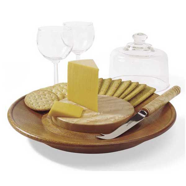 product: Wood Magazine Woodworking Project Paper Plan to Build Domed Snack Set shown