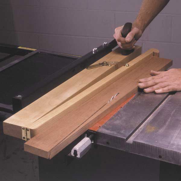 product: Wood Magazine Woodworking Project Paper Plan to Build Tapering Jig shown