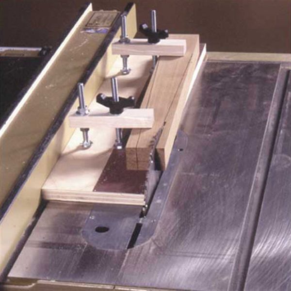 product: Wood Magazine Woodworking Project Paper Plan to Build Super-Simple Taper Jig shown