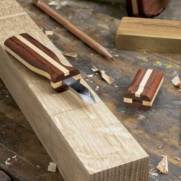 product: Wood Magazine Woodworking Project Paper Plan to Build Fine-Line Marking Knife shown