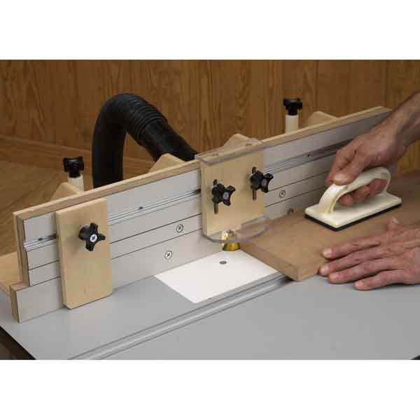 product: Wood Magazine Downloadable Woodworking Project Plan to Build Router-Table Fence shown