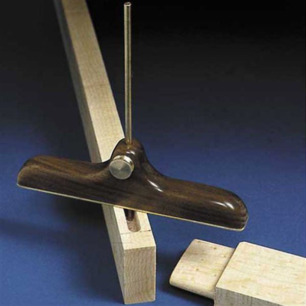 product: Wood Magazine Woodworking Project Paper Plan to Build Depth Gauge shown