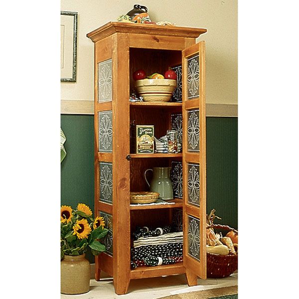 product: Wood Magazine Woodworking Project Paper Plan to Build Pie Safe shown