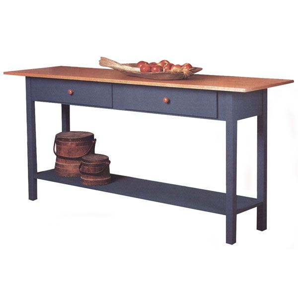 product: Wood Magazine Woodworking Project Paper Plan to Build Country Collection Sideboard shown