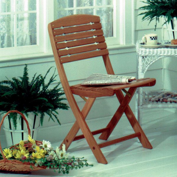 Woodworking Project Paper Plan To Build Folding Chair