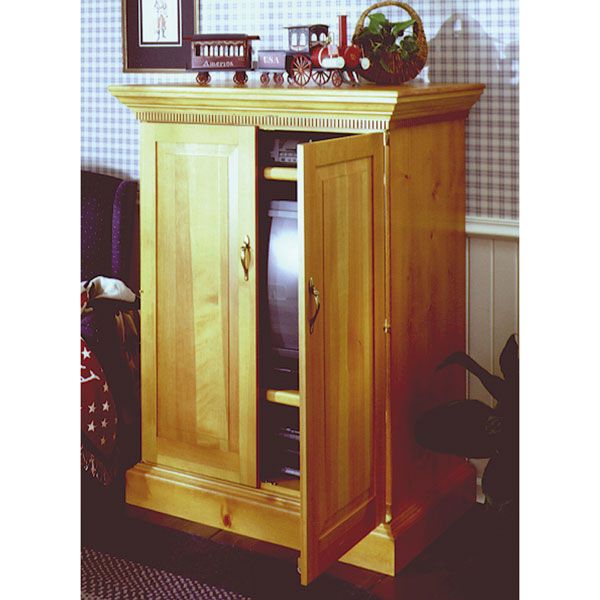 product: Wood Magazine Woodworking Project Paper Plan to Build Country Cabinet shown