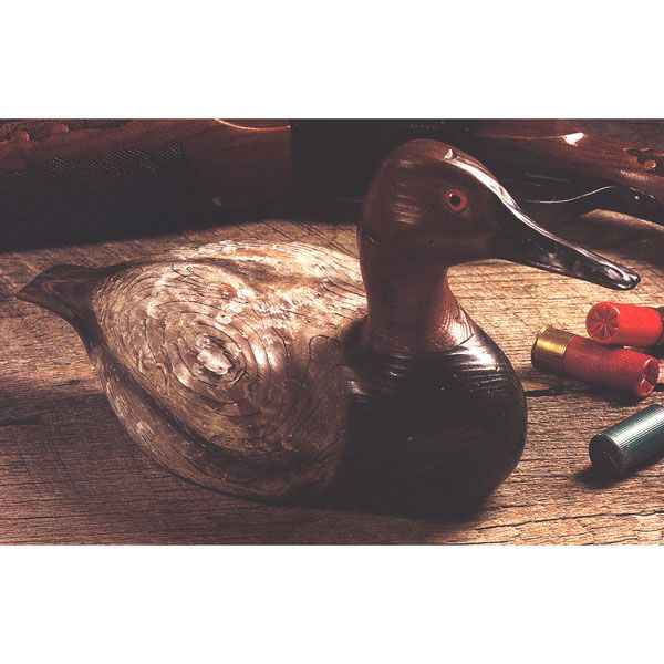 product: Wood Magazine Woodworking Project Paper Plan to Build Olden-Days Decoy shown