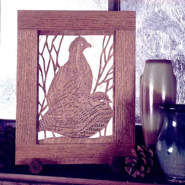 product: Wood Magazine Woodworking Project Paper Plan to Build Quail Country shown