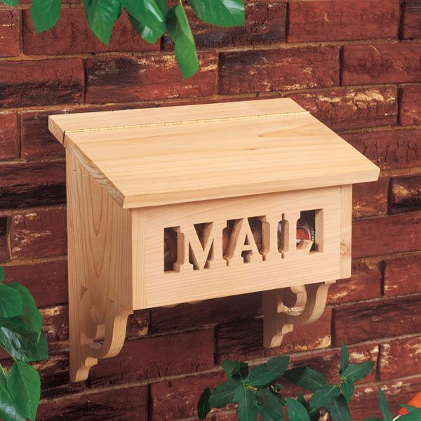 product: Wood Magazine Woodworking Project Paper Plan to Build Special Delivery Mailbox shown