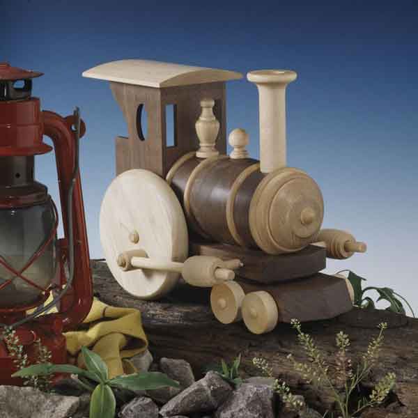 product: Wood Magazine Woodworking Project Paper Plan to Build Chubby Choo-Choo Train shown