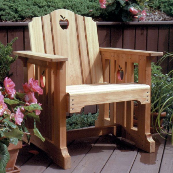 product: Wood Magazine Woodworking Project Paper Plan to Build Patio Chair shown