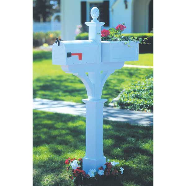 product: Wood Magazine Woodworking Project Paper Plan to Build Mailbox Planter shown
