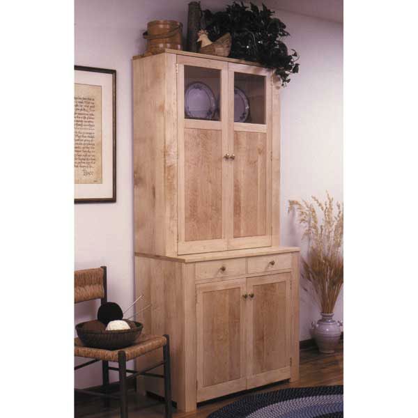 product: Wood Magazine Woodworking Project Paper Plan to Build Shaker Cupboard shown