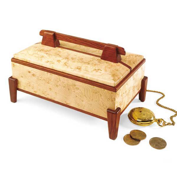 product: Wood Magazine Woodworking Project Paper Plan to Build Keepsake Box shown