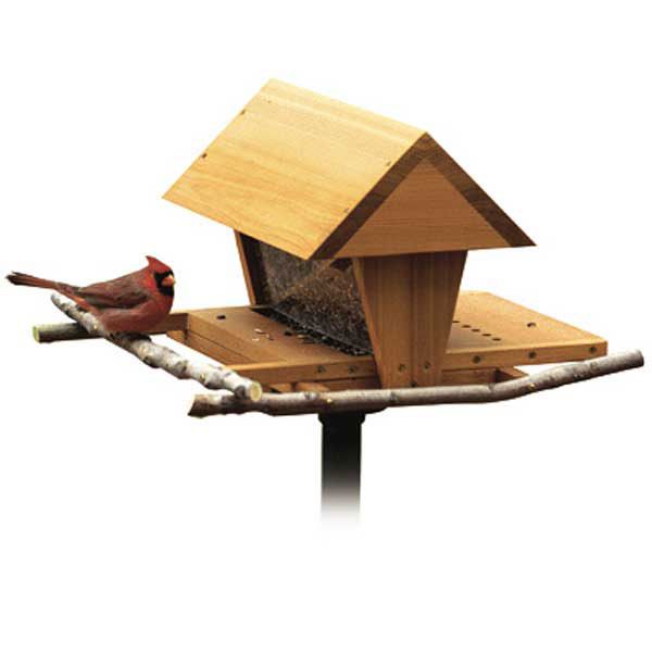 product: Wood Magazine Woodworking Project Paper Plan to Build Snack Shop Bird Feeder shown
