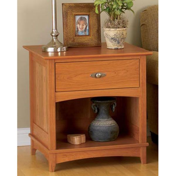 product: Wood Magazine Woodworking Project Paper Plan to Build Entertainment Center End Tables shown