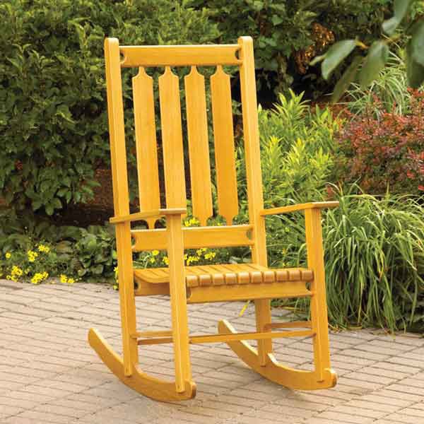 product: Wood Magazine Woodworking Project Paper Plan to Build Classic Rocker shown