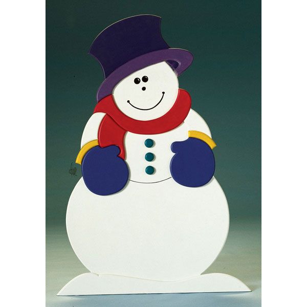 product: Wood Magazine Woodworking Project Paper Plan to Build Mr. Snow shown