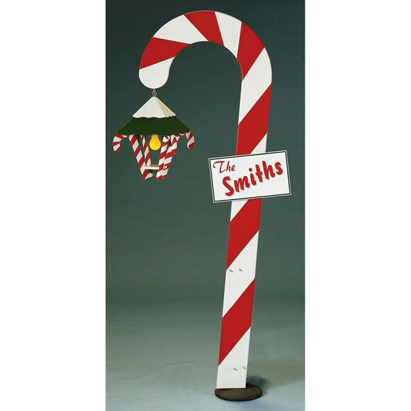 product: Wood Magazine Woodworking Project Paper Plan to Build Candy Cane shown