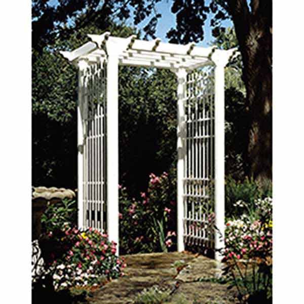 product: Wood Magazine Woodworking Project Paper Plan to Build Victorian Arbor shown