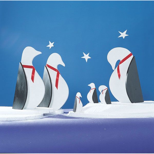product: Wood Magazine Woodworking Project Paper Plan to Build Pint-Sized Penguins shown